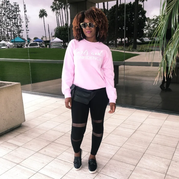 Millennial pink sweatshirt cheap